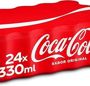 Coca-Cola Sabor Original - Refresco de cola - Pack de 24 Latas 330 ml