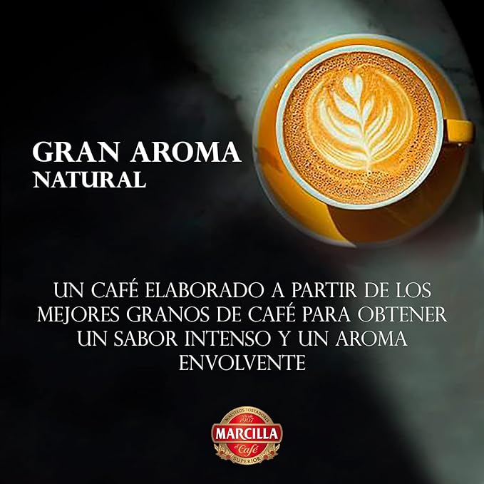 Marcilla Café Natural En Grano 1 kg - Imagen 3