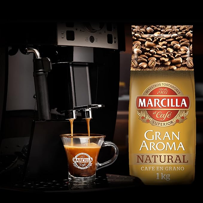 Marcilla Café Natural En Grano 1 kg - Imagen 4